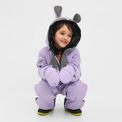BUNNYDO Purple Snowsuit