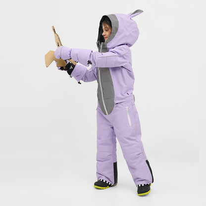 BUNNYDO Purple Snowsuit