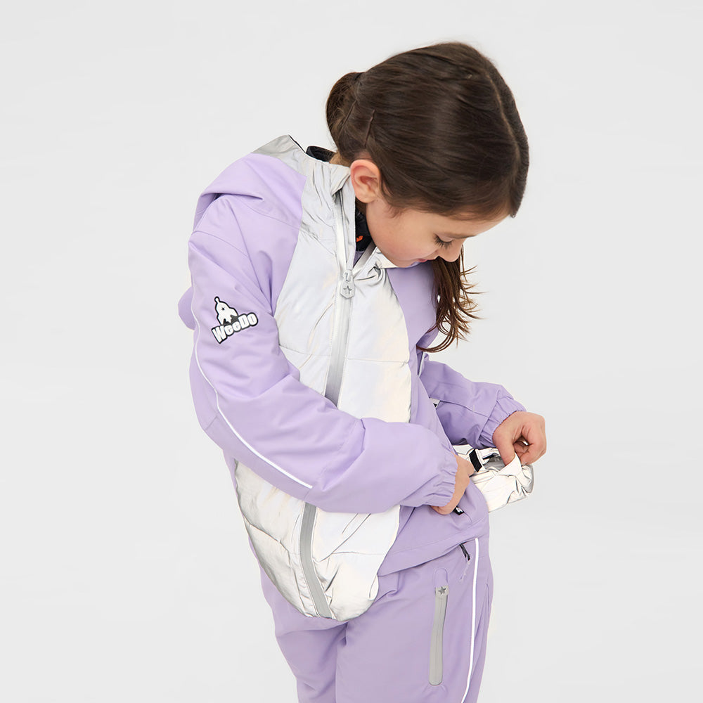 BUNNYDO Purple Snowsuit