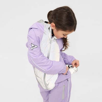 BUNNYDO Purple Snowsuit