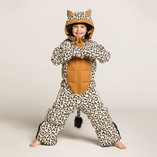 Cheetahdo Brown Belly Snowsuit