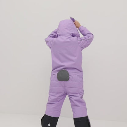 BUNNYDO Purple Snowsuit