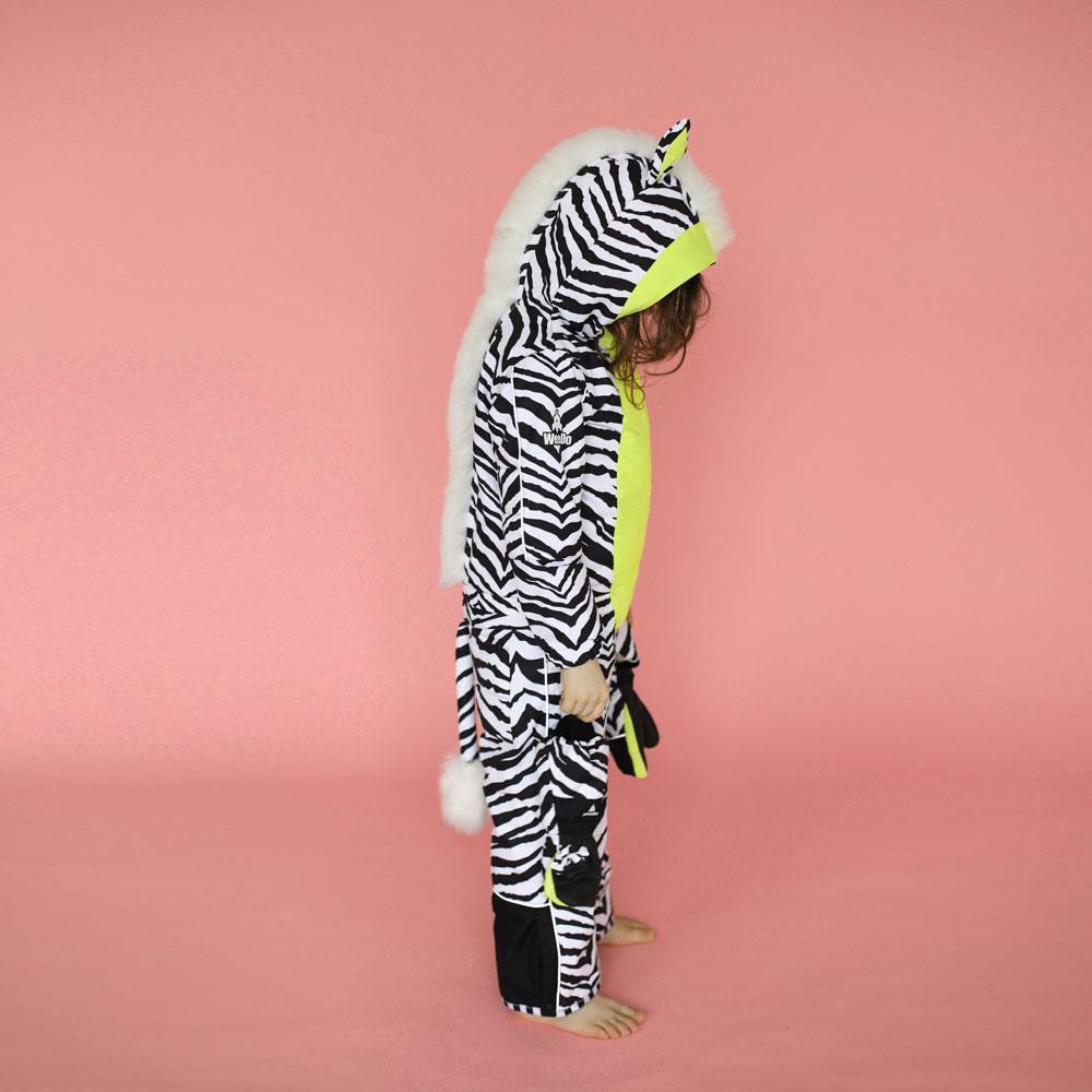 Zeedo Zebra Snowsuit